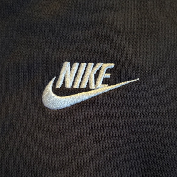 NWT— Nike Kids Black Crewneck Sweater— Size S - Picture 4 of 5